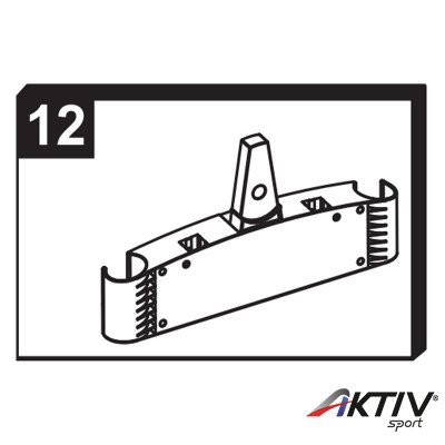 Alkatrész oldalösszekötő műanyag elem