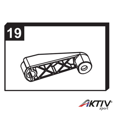 Alkatrész forgó karidom (pipa)