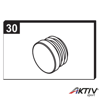 Alkatrész talp csővég dugó