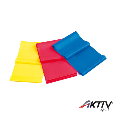 Fitnesz szalag JK Fitness kék erős 150 cm