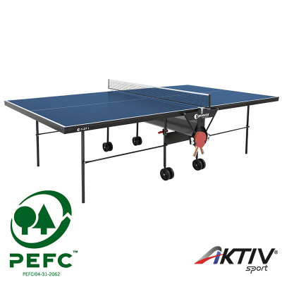 Összeszerelt Sponeta S1-27i kék beltéri ping-pong asztal