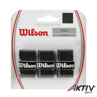Teniszütő grip Wilson Pro Sensation 3 db fekete