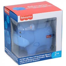 Éjjeli fény Fisher-Price vízilovas 19x15x20 cm