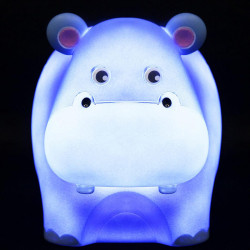 Éjjeli fény Fisher-Price vízilovas 19x15x20 cm