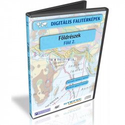 Digitális Térkép - Földrészek - Föld 2. - Föld tematikus térképek (15 térkép) interaktív táblára Besorolásra vár