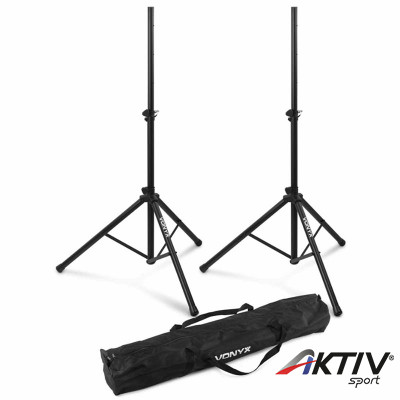 Vonyx LS-01K (2 db) hangfalállvány, acél, (30 kg) + hordtáska