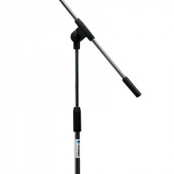 Thunder MS-05CR Mikrofonállvány króm, gémes, összecsukható