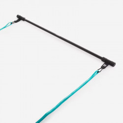 Fitneszrúd gumiszalaggal