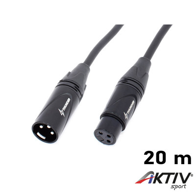 Thunder MC199-20 Mikrofonkábel (XLR mama - XLR papa) - 20 m