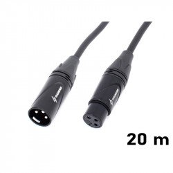 Thunder MC199-20 Mikrofonkábel (XLR mama - XLR papa) - 20 m Besorolásra vár