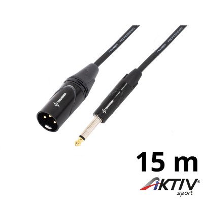 Thunder CX38-15m jelkábel (6,3 mm Jack - XLR papa)
