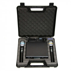 Thunder U-2008 2ND UHF rádiós mikrofon (2 db KÉZI mikrofon) + Koffer