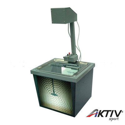 Hullámkád hullámkeltővelés stroboszkóppal