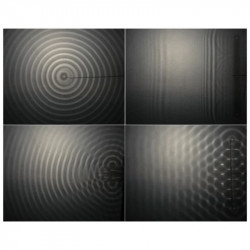 Hullámkád hullámkeltővelés stroboszkóppal