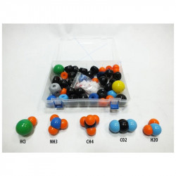 Szerves ésszervetlen kémiai kalottamodell készlet Besorolásra vár