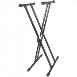 Összecsukható billentyűs állvány WTF TXS004  Black Besorolásra vár