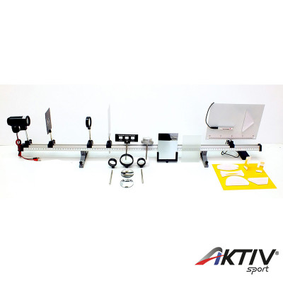 Bővített optikai pad, lézer fényforrással