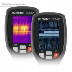 Hőkamera beépített digitális kamerával