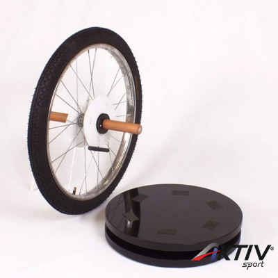 Forgózsámoly biciklikerékkel