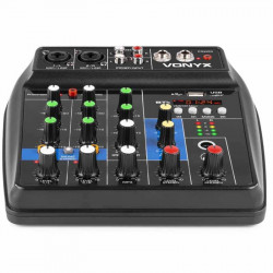 Vonyx VMM100 Zene keverő, USB, Bluetooth