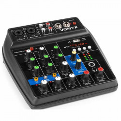 Vonyx VMM100 Zene keverő, USB, Bluetooth