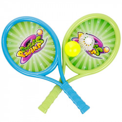 Teniszütő készlet labdákkal 40 cm Játék