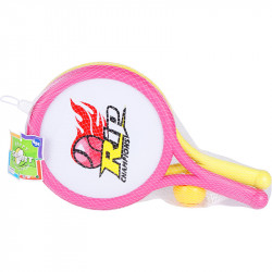 Teniszütő készlet labdákkal 40 cm