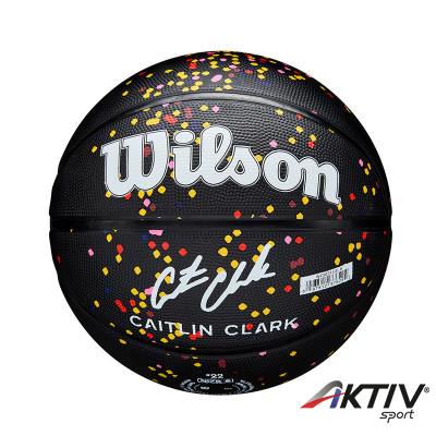 Kosárlabda Wilson Caitlin Clark Journey Series 7-es méret fekete