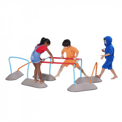 Akadály és mászópálya hosszú korlát Gonge Mini Parkour