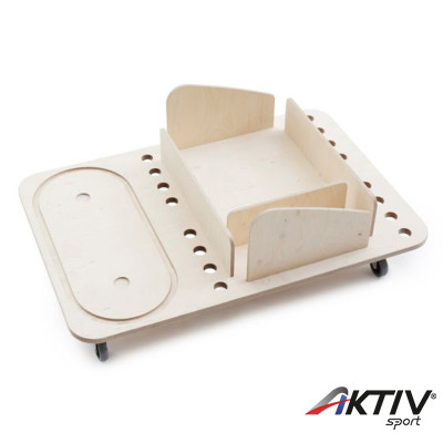 Akadály és mászópálya szállító kocsi Gonge Mini Parkour