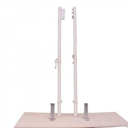 Talajhüvelyes röplabda állványpár  acél kültéri Besorolásra vár Aktivsport TT