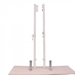 Talajhüvelyes röplabda állványpár  acél kültéri Besorolásra vár Aktivsport TT