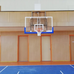 Kosárlabda palánk magasságállító szerkezet