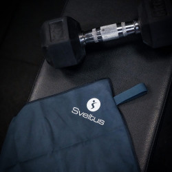 Mikroszálas törölköző Sveltus 50x30 cm kék