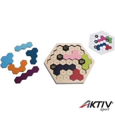 Puzzle játék méhkas BS Toys