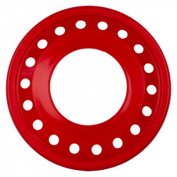 Frizbi 28,5 cm lyukas piros Sportszer Dohány Toys