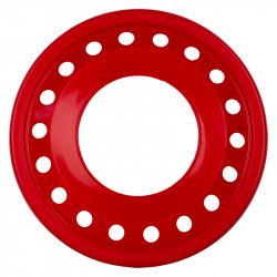 Frizbi 28,5 cm lyukas piros Sportszer Dohány Toys