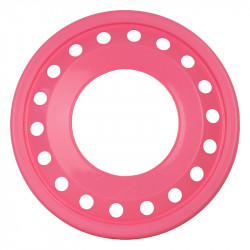 Frizbi 28,5 cm lyukas rózsaszín Sportszer Dohány Toys
