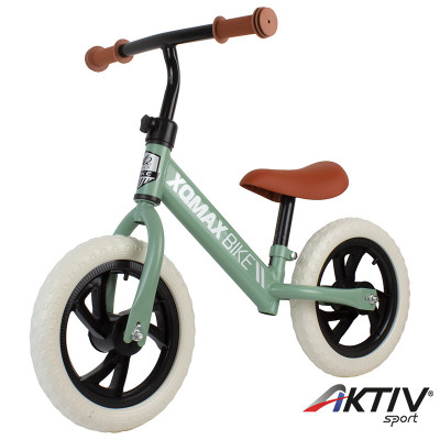 Futóbicikli XQ Max méret: 12 pasztell zöld