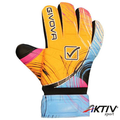 Kapuskesztyű Givova New Brilliant narancssárga-fekete