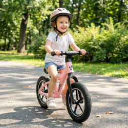 Futóbicikli NYLU pink méret: 10