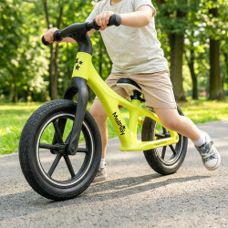 Futóbicikli NYLU citromsárga méret: 10