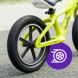 Futóbicikli NYLU citromsárga méret: 10