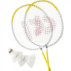 Tollaslabda szett Donnay 2 ütő 3 labda sárga