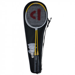 Tollaslabda szett Donnay 2 ütő 3 labda sárga Tollasütő Donnay