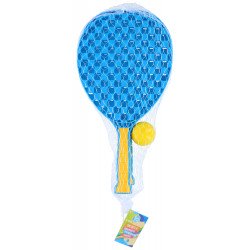 Tenisz ütő gyerekeknek 2 ütő 1 labda kék Játék Eddy Toys