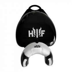 Fogvédő Hell Fight fehér-fekete felnőtt