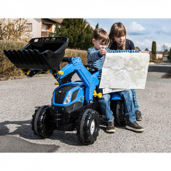 Pedálos markolós traktor Rolly FarmTrac New Holland