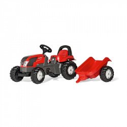 Pedálos traktor utánfutóval Rolly Kid Valtra Pedálos járművek Rolly Toys