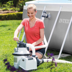 Medence vízforgató homokszűrős Intex SX1500